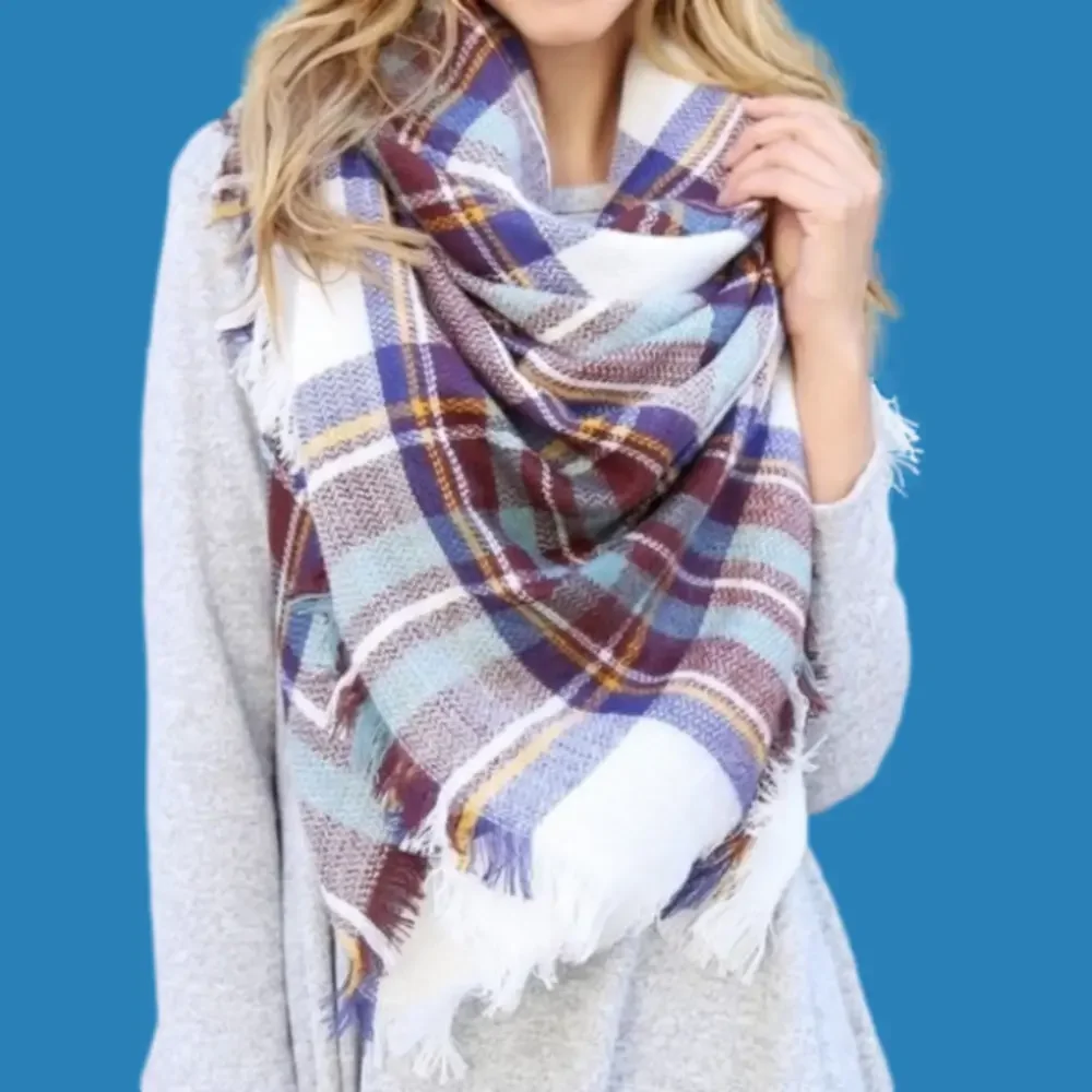 Oversized Blanket Scarf - Picture 1 of 3